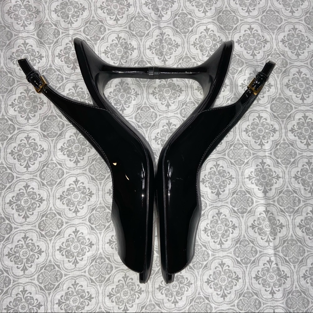 NEW TOM FORD Pee-Toe Slingback Pumps 39.5 - Picture 8 of 14